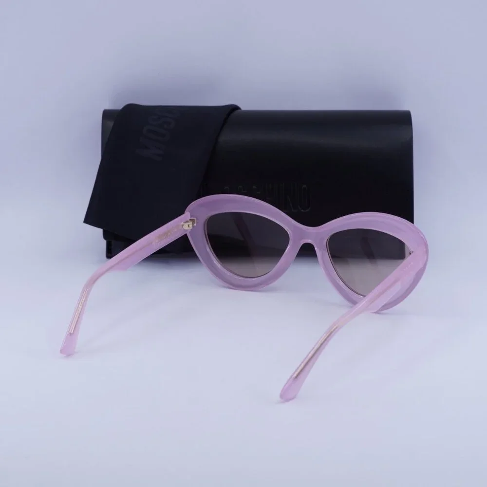 Moschino MOS163/S 035J U1 Sunglasses - Pink Frame, Pink Lenses